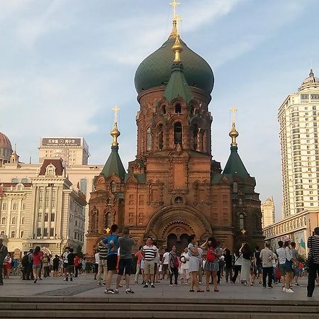Harbin Lily Holiday Apartment Central Avenue Exteriör bild